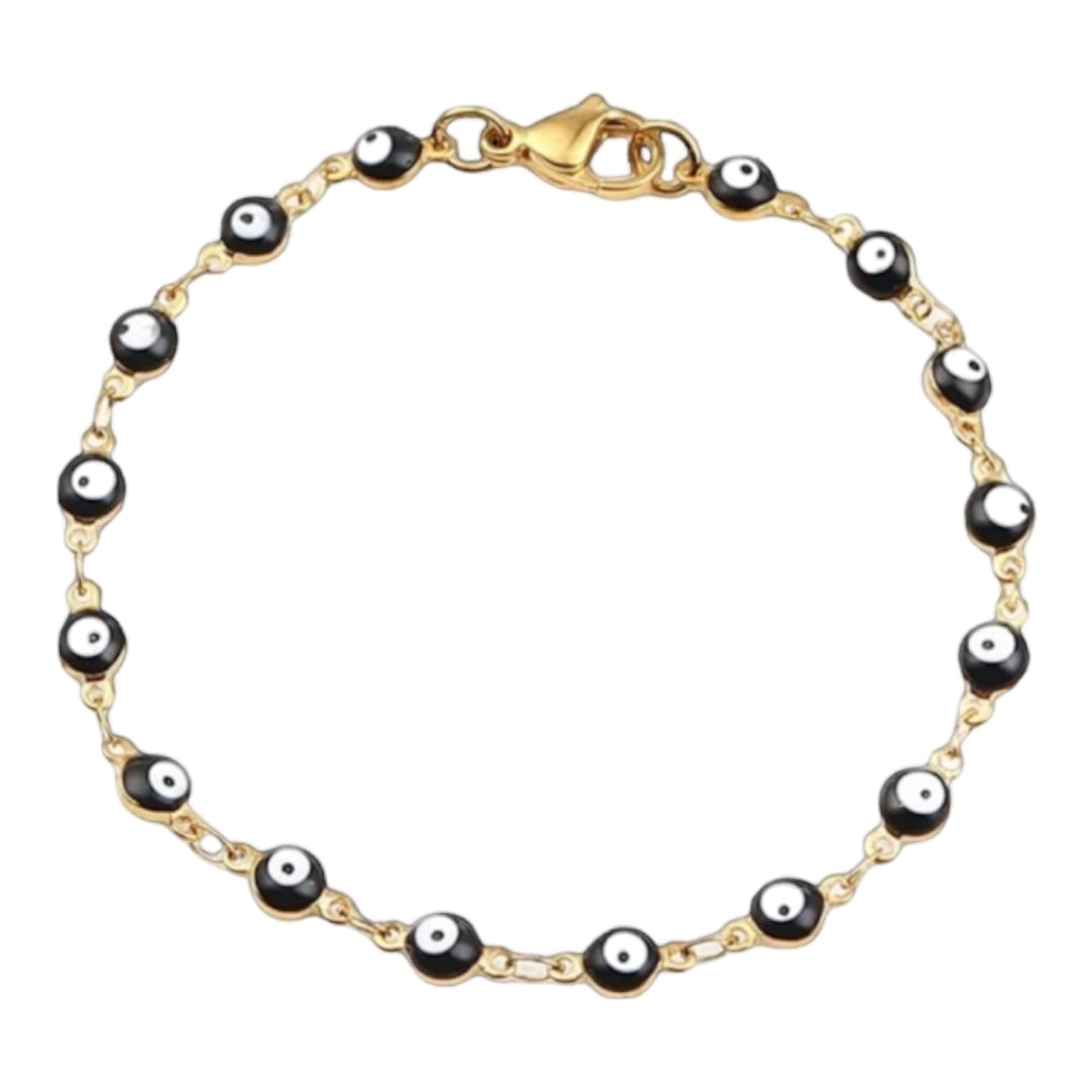 EVIL EYE BRACELET- 3 COLOURS