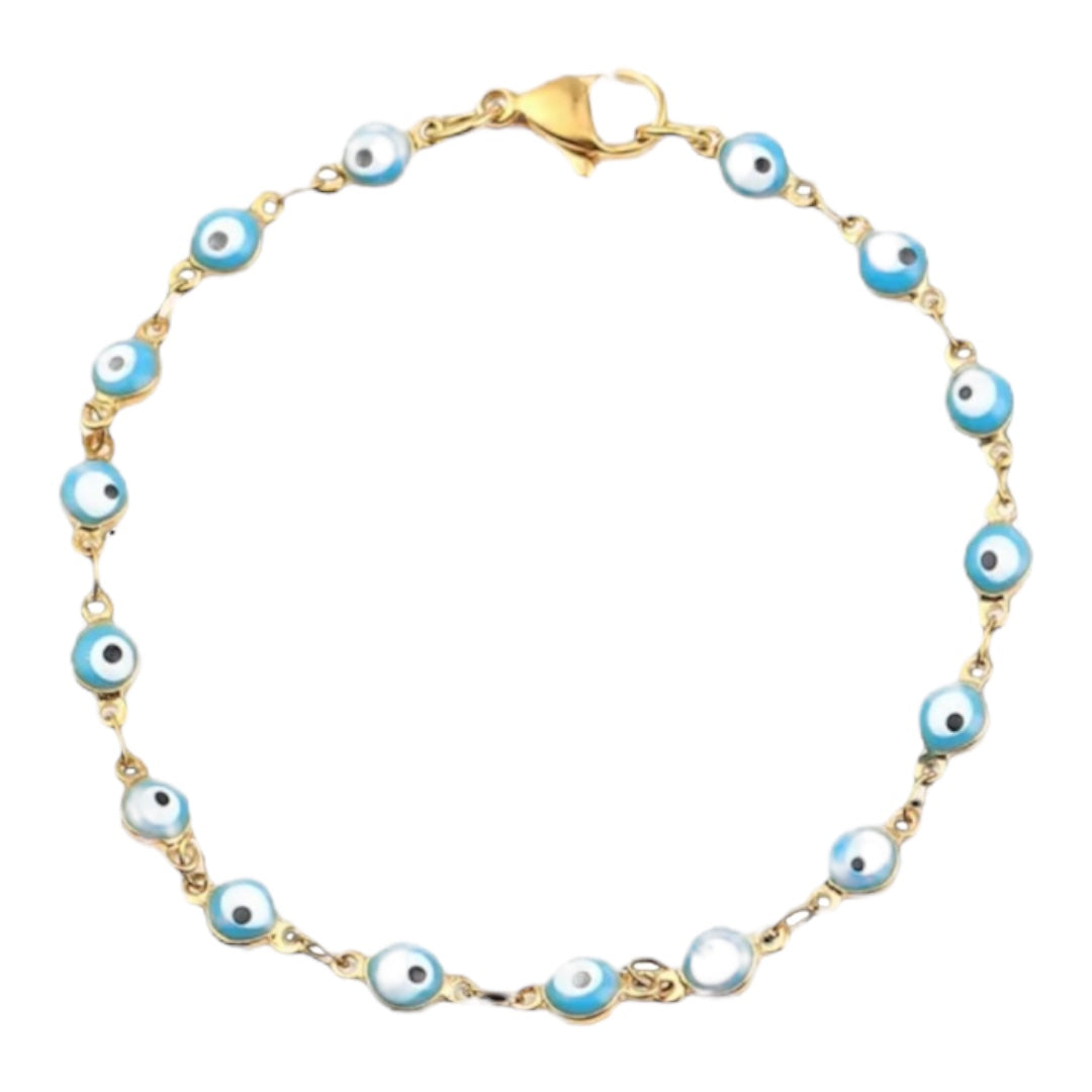 EVIL EYE BRACELET- 3 COLOURS