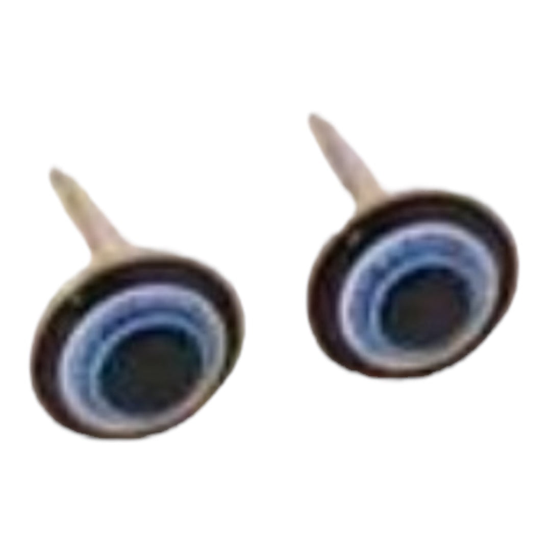 EVIL EYE STUD EARRINGS