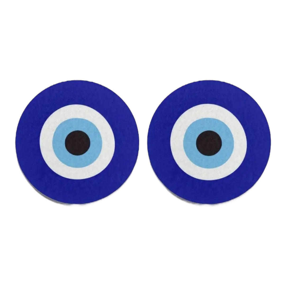 EVIL EYE CAR / HOME / OFFICE COASTERS