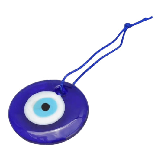 EVIL EYE ROUND CAR PENDANT