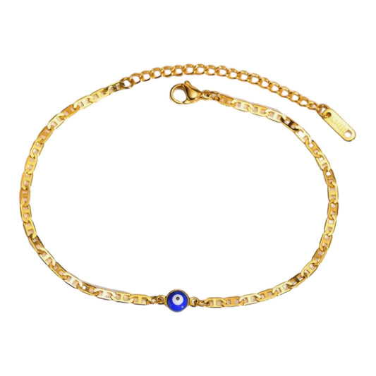 EVIL EYE ANKLE BRACELET