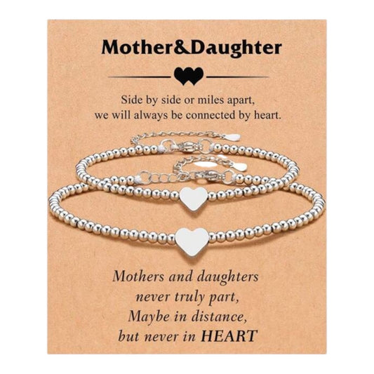 MOTHER & DAUGHTER BRACELET SET