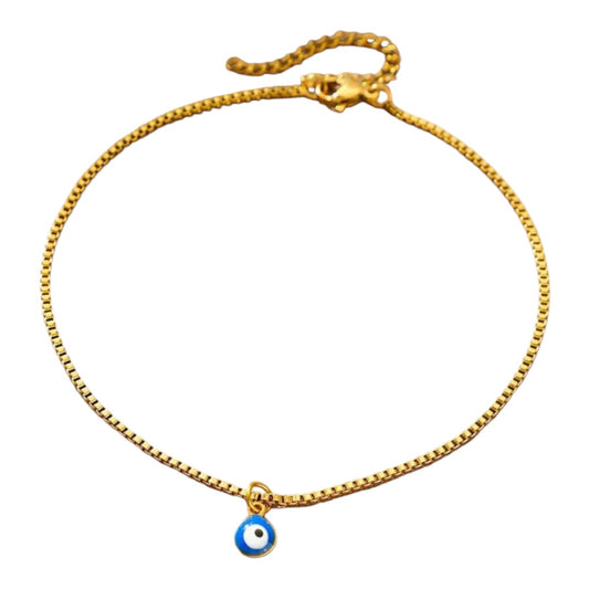 EVIL EYE ANKLE BRACELET