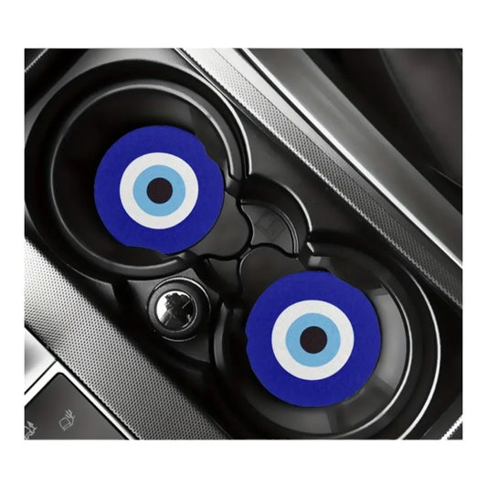 EVIL EYE CAR / HOME / OFFICE COASTERS